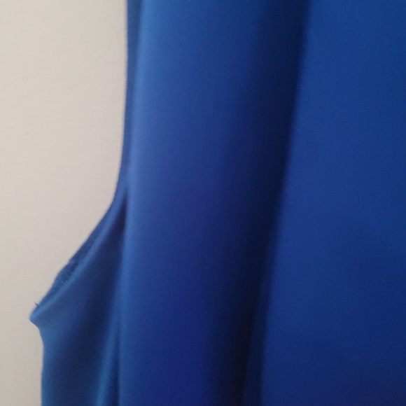 ZARA blue sleeveless blouse - Picture 4 of 9